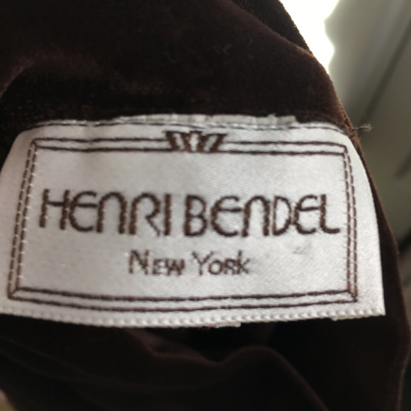 Vintage Henri Bendel Velvet Mock Turtle Neck - Picture 8 of 8